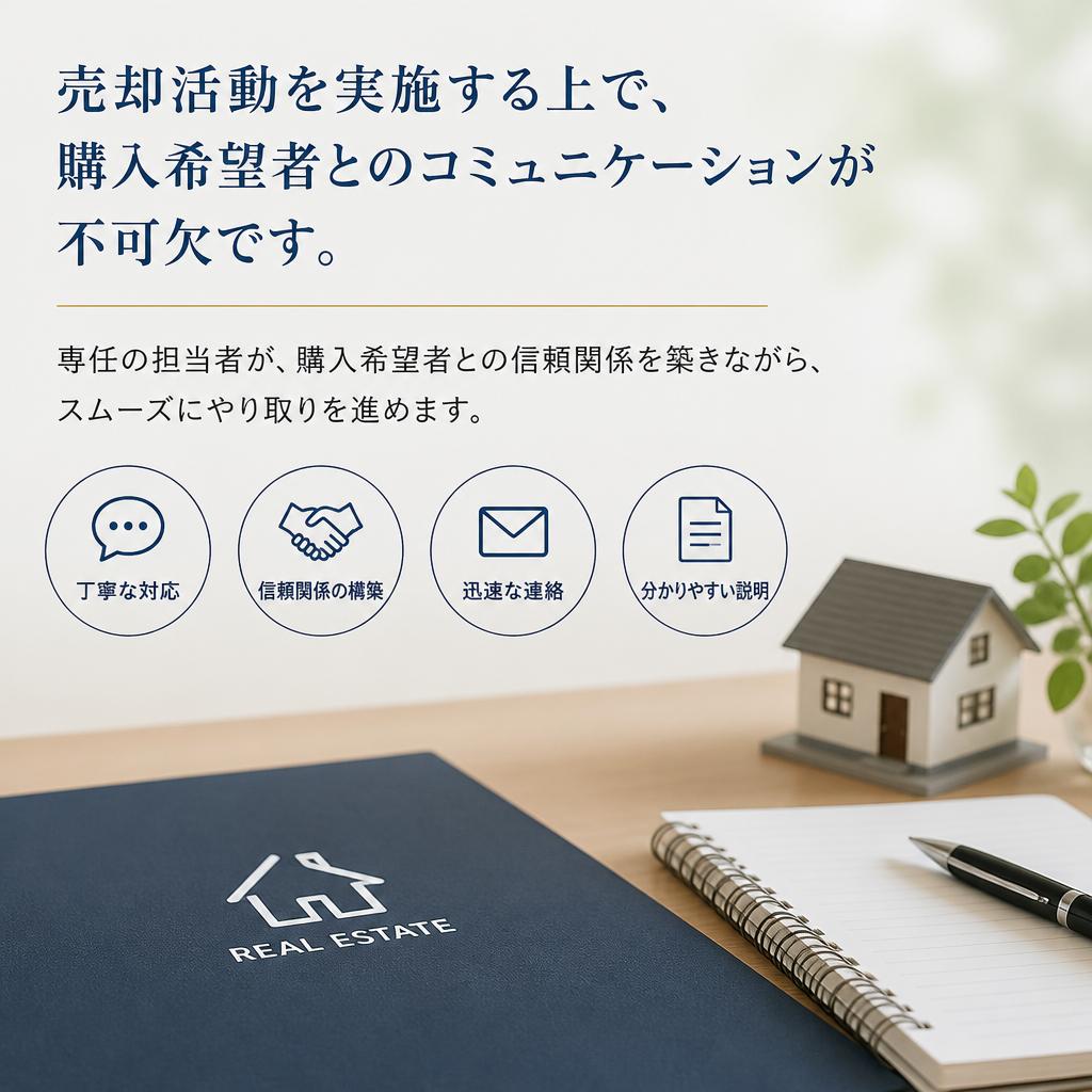 2. 購入希望者とのスムーズな連携