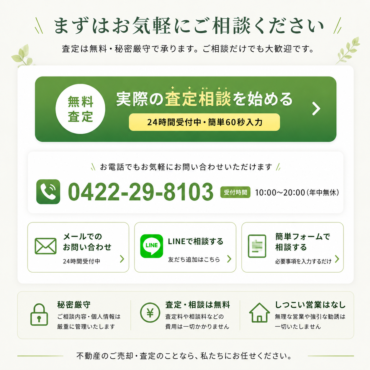5. 売却活動の全面サポート