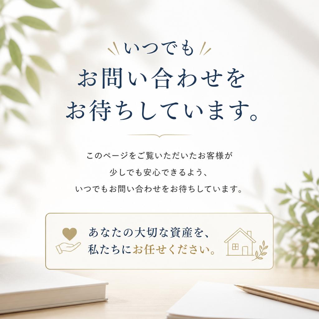 7. お問い合わせはお気軽に